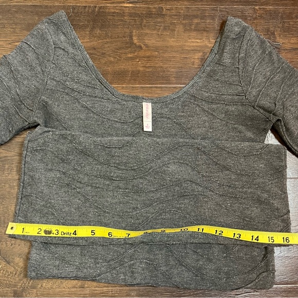 Cocktail party mini dress heathered grey small - Picture 6 of 6